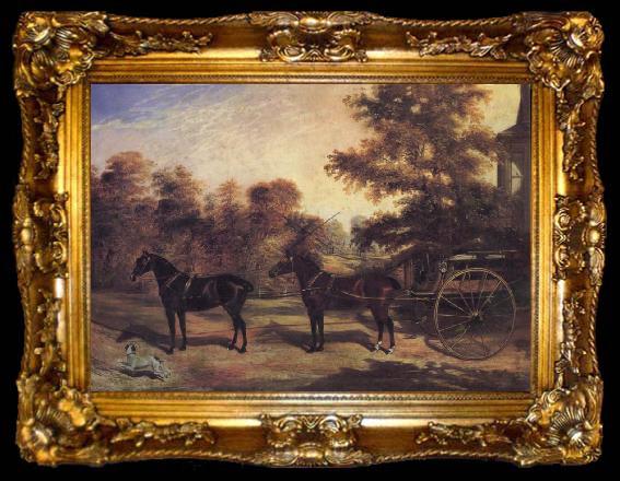 framed  Benjamin Cam Norton Carriage, ta009-2
